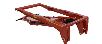 Hydraulic gooseneck W-ZT for WingMAX