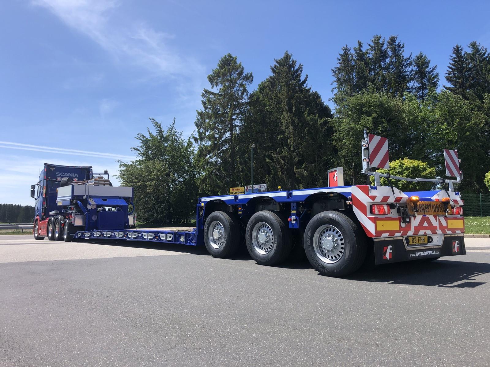 Zwei Neue Tieflader Für Finnie Heavy Haulage - Faymonville Tieflader